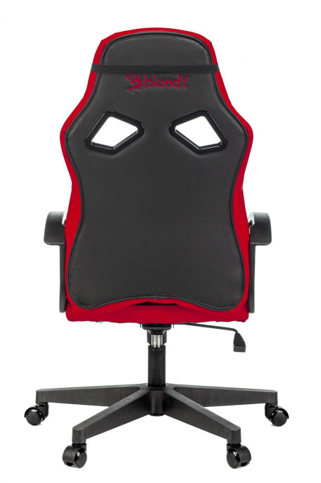 Кресло игровое A4Tech Bloody GC-150 черный с подголов. крестов. пластик