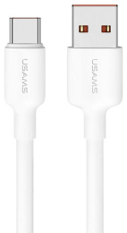 Кабель Usams US-SJ622 U84 Type-C 3A Charging & Data Cable 0.5m Белый SJ622USB01