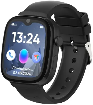 Elari Детские смарт-часы KidGram Watch 4G - черный