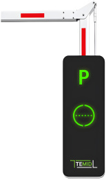 Шлагбаум Temid BGM1045R правый, длина стрелы: 4.5 м, мотор: электромеханический 120 Вт, питание: AC 220/110 В, наработка на отказ: 3000000 циклов, управление: ПДУ ≤30 м 430 МГц