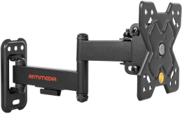 Кронштейн для телевизора Arm Media MARS-6 черный 10"-32" макс.25кг настенный поворотно-выдвижной и наклонный