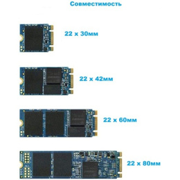 KS-is KS-527 Переходник SATA - M.2 в корпусе 2.5"