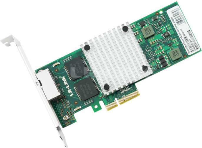 Сетевой адаптер Lr-Link LREC9712HT PCIe 2.1 x4, Intel i350, 2*RJ45 1G NIC Card (301758)