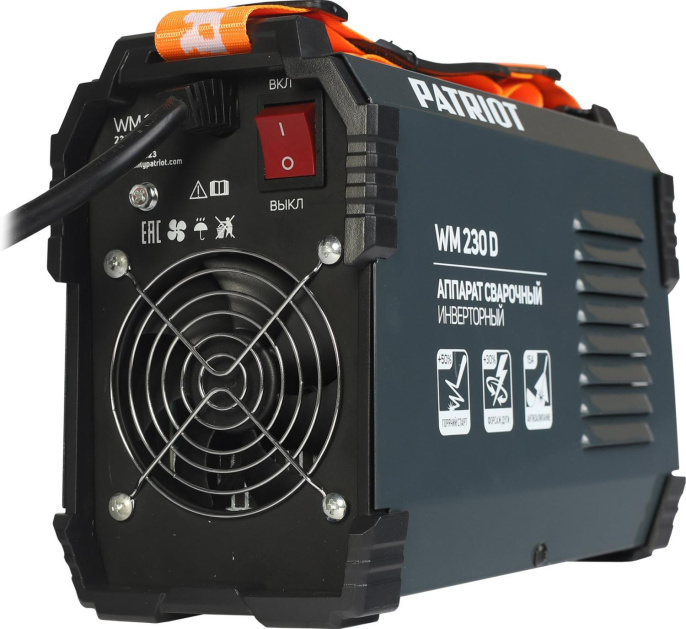 Сварочный аппарат Patriot WM230D инвертор ММА 10.7кВт (605302290)
