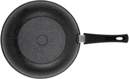 Сковорода ВОК (WOK) StarWind Chef Induction SW-CHI4028WGR, 28см, съемная ручка,  антипригарное покрытие, алюминиевая