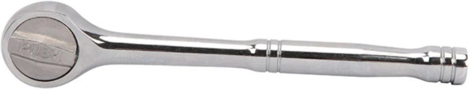 Трещотка WorkPro WP271023 (хром-ванадиевая сталь, полностью отполированная, система для быстрого съема головок 1/2", эргономичная рукоятка)
