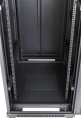 Шкаф серверный Lanmaster TWT-CBB-32U-6X10-G1 напольный 32U 600x1000мм пер.дв.стекл задн.дв.двуст. 2 бок.пан. 800кг черный