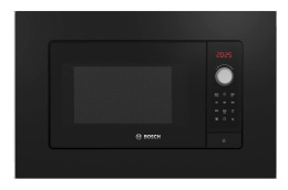Встраиваемая микроволновая печь Bosch Serie 2 BEL653MB3, 25л, 800Вт, черный