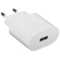 HOCO C109A/ Сетевое ЗУ/ QC 3.0/ 1 USB/ Выход: 18W/ White