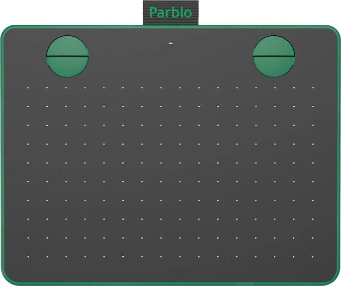 Графический планшет Parblo A640 V2 Green перо P05/ 5080 LPI/266 RPS/клавиш 4/8192 уровней нажатия/USB C