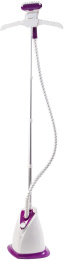Отпариватель Galaxy Line GL6211 7060262110 напольный, 2000 Вт, резервуар для воды: 1.7 л, готовность пара: 50 с, скорость подачи пара: 35 г/мин ± 5 г/мин , максимальное время работы: 50 мин, регулировка подачи пара, количество режимов: 3, постоянная