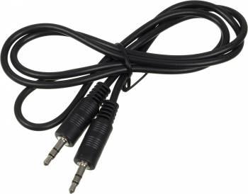 Кабель аудио NingBo Jack 3.5 m - Jack 3.5 m , 1м, черный [jaac002-1]
