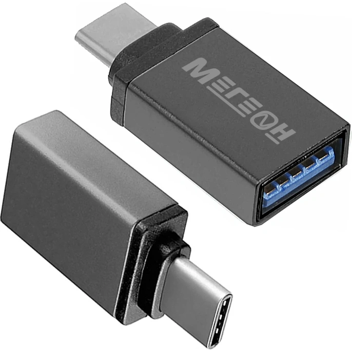 Переходник МЕГЕОН 33201К USB-A мама - USB-C папа к0000020113