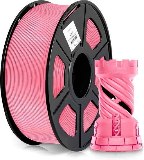 Пластик для принтера 3D Cactus CS-3D-ABS-1KG-PINK ABS d1.75мм 1кг L386м 1цв.