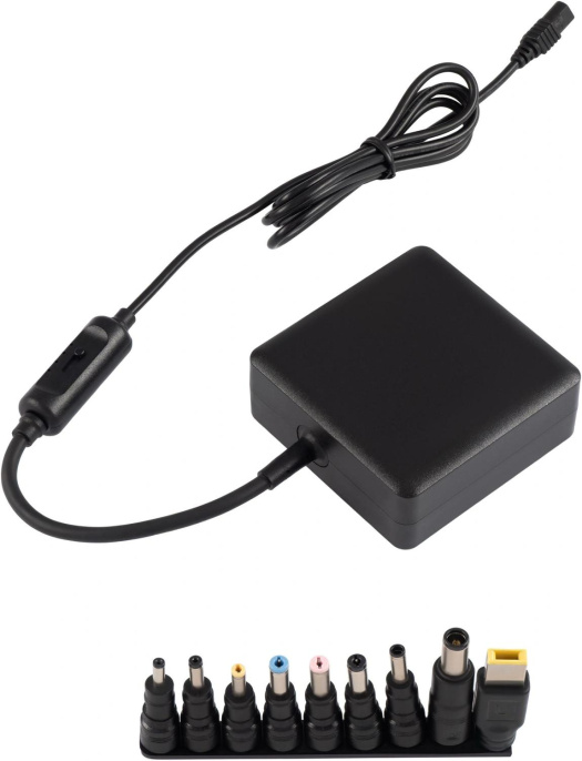 Блок питания Buro BU-M90L ручной 90W 12V-20V 9-коннект. 6A от бытовой электросети