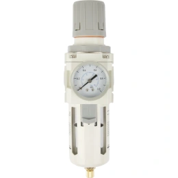 Фильтр-масловлагоотделитель с манометром и регулятором давления HEAVY DUTY 1/2" Optimus AW4000-04