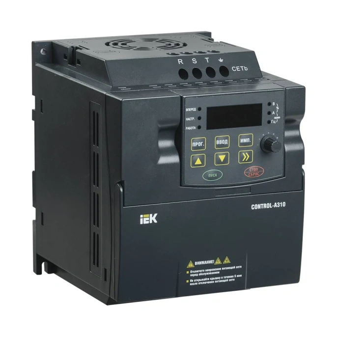 Преобразователь частоты IEK CONTROL-A310 380В 3Ф 3,7кВт 8,8A CNT-A310D33V037TEZ