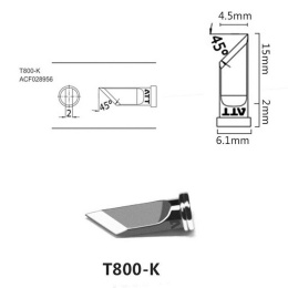 Паяльное жало Atten T800-K ACF028956