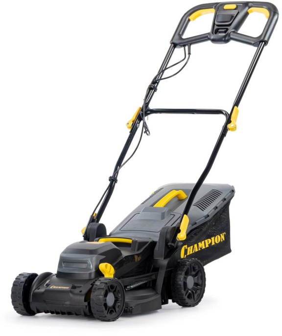 Газонокосилка роторная Champion EM3414 1400Вт
