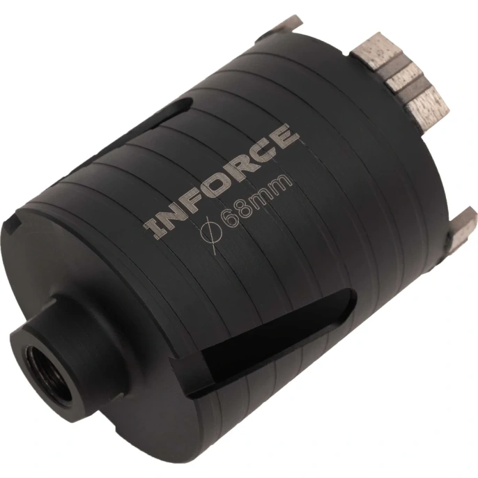 Коронка алмазная по бетону 68 мм Inforce 11-02-068