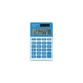 Карманный калькулятор BRAUBERG PK-608-BU 107x64 мм, 8 разрядов, двойное питание, синий 250519