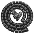 Трубка защитная для проводов UGREEN LP121 30820 Protection Tube. Диаметр: 25 мм. Длина: 5 м. Цвет: черный