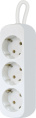Сетевой удлинитель Defender E330, 3м, белый [99222]