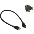 Кабель HDMI ExeGate EX-CC-HDMI2-0.5 (19M/19M, v2.0, 0,5м, 4K UHD, Ethernet, позолоченные контакты) EX287728RUS