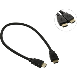Кабель HDMI ExeGate EX-CC-HDMI2-0.5 (19M/19M, v2.0, 0,5м, 4K UHD, Ethernet, позолоченные контакты) EX287728RUS