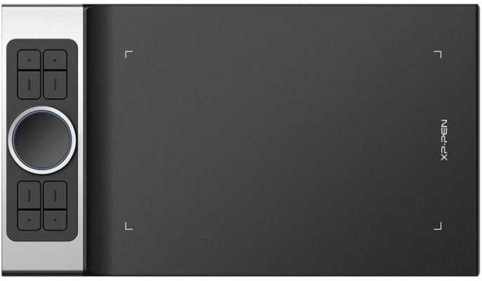 Графический планшет XPPen Deco Pro Medium USB Type-C черный/серебристый (DECOPRO_M)