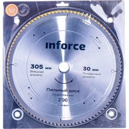 Диск пильный по алюминию (305х2.2х30 мм; 96Z) Inforce 11-01-614