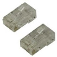 5bites US100A/US010A Коннектор RJ-45 8p8c 6кат., зол.напыление 1шт