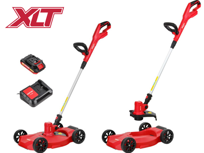 Триммер аккум. WORTEX TB 2818 ALL1 XLT SET 18В, шир.скаш.300 мм, авт.подача лески, леска 1.6 мм 1334833