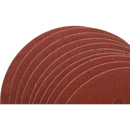 Круг шлифовальный на липучке по дереву/металлу 10 шт. (150 мм; P100; 6 отверстий) Gigant G-1031