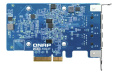Сетевая карта QNAP QXG-10G2T Dual-port BASET 10GbE network expansion card; low-profile form factor; PCIe Gen3 x4