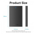 Внешний корпус Vention для HDD/SSD 2.5" USB 3.0 Mirco-B Черный (KPAB0)