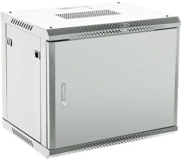 Шкаф коммутационный REXANT 04-0964-121 настенный,  металлическая передняя дверь,  9U,  450x600 мм