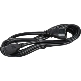 Кабель электропит. PDU 3х1.5 2м с разъемами С13-C14 ITK PC-C13C14-2M