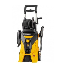 Denzel Моечная машина высокого давления R-210iD, 2600 Вт, 210 бар, 8,0 л/мин, асинх. двиг., бараб. [58237]