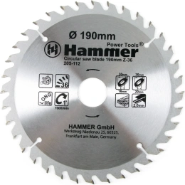 Диск пильный по дереву Flex CSB WD (190х30/20/16 мм; Z-36) HAMMER 30662 205-112