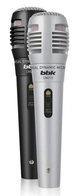 Микрофон BBK CM215,  черный [cm215 (b/s)]