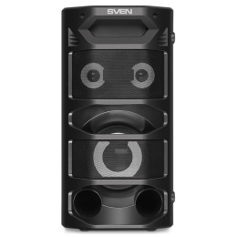 Портативная акустика SVEN АС PS-670, черный 65 Вт, TWS, Bluetooth, FM, USB, microSD, LED-дисплей, пульт, 4400мА*ч
