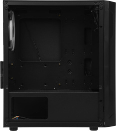Корпус mATX Aerocool Trinity Mini-G-BK v2, Mini-Tower, без БП, черный [accs-pv32033.11]