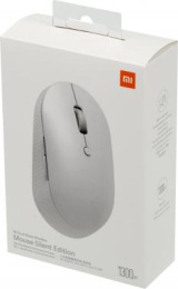 Мышь Xiaomi Mi Dual Mode Silent Edition, оптическая, беспроводная, USB, белый [hlk4040gl]