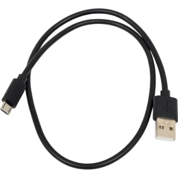 Кабель для зарядки Nord-Yada USB-Micro 2А 0.5м чёрный (TPE) 908926