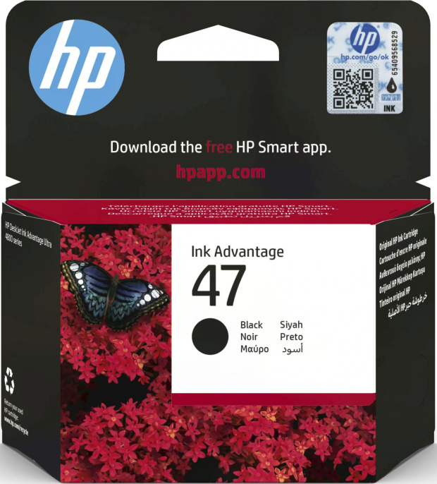 Картридж HP 47, черный / 6ZD21AE