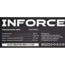 Торцовочная пила Inforce MS1018EFL