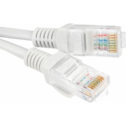Гарнизон PC-UTP-5e-2 кат.5e, Патч-корд UTP 2м, литой, многожильный серый