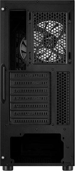 Корпус ATX Aerocool Hive-G-BK-v2, Midi-Tower, без БП, черный [accm-pv27043.11]
