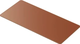 Коврик для мыши и клавиатуры большой из веганской кожи Satechi Vegan-Leather Premium Desk Mat. Цвет: коричневый